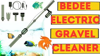 Bedee Electric Aquarium gravel cleaner bedeeelectricaquariumgravelcleaner [upl. by Sibylla]