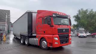 17m side curtain semitrailer [upl. by Faith]