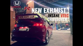 Underrated FN2 Type R Gets An Exhaust  INSANE VTEC CROSSOVERS [upl. by Snowman649]