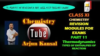 XI CHEMISTRY DAILY REVISION BYTE PART 11 THERMODYNAMICS [upl. by Mayap612]