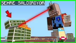 DEV KLON ŞEHRİ YOK EDİYOR 😱  Minecraft [upl. by Legnalos]