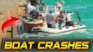 WORST BOAT CRASHES IN THE HISTORY OF HAULOVER INLET  BOAT ZONE [upl. by Niaz52]