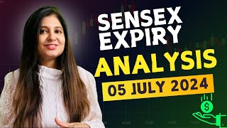 Sensex Prediction and Expiry Analysis for Friday  05 July 24  SENSEX TomorrowKavitastocks [upl. by Rogerson839]