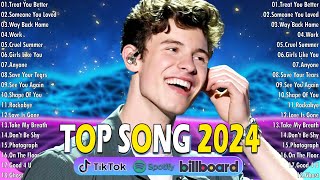 Shawn Mendes The Weeknd Bruno Mars Rihanna Ed Sheeran Justin Bieber Selena Gomez💖Top Hits 2024 [upl. by Ronnholm549]