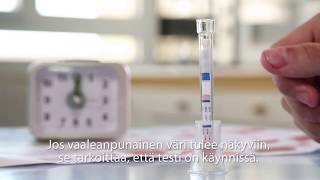 Suomi  autotest VIH® HIVkotitestin käyttöohjeet [upl. by Genisia855]