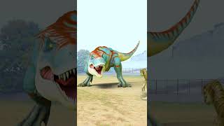 TRex Dinosaur took Revenge from Raptor Dinosaur [upl. by Akimat1]