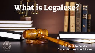 What is Legalese [upl. by Laurella]