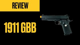 Review COLT 1911 AIRSOFT GBB Gás  R27 R28 e R30 Army Armament [upl. by Skees]