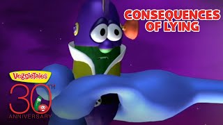 VeggieTales  Consequences of Lying  30 Steps to Being Good Step 10 [upl. by Eenahs]