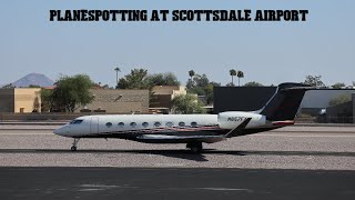 Planespotting at Scottsdale Airport [upl. by Adriane]