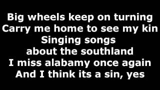 Lynyrd Skynyrd  Sweet Home Alabama  Lyrics IN Video  Description HD [upl. by Earazed]