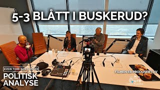 32 Politisk Analyse POD 7  53 blått i Buskerud [upl. by Nahgeem336]