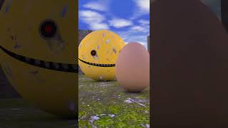 Robot Pacman vs Eggshorts viralvideo [upl. by Lloyd]