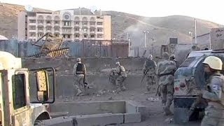 Spettacolare attacco al consolato USA di Herat in Afghanistan [upl. by Nahgaem]