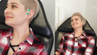 Zwei neue Piercings für meine beste Freundin 💉 Live beim Stechen dabei [upl. by Nirrak]