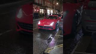 Drive By Ferrari F12 in Red automobile Ferrari Mayfair batterseapowerstation ☠️😈🔥😍♥️💪 [upl. by Methuselah]