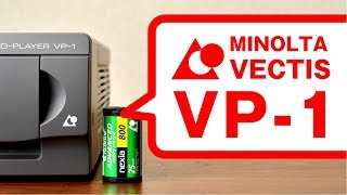 MINOLTA VECTIS VP1  テレビでAPSフィルムのスライドショーが見られるフォトプレイヤー [upl. by Annair]