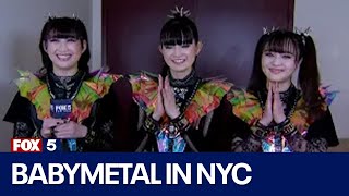 Exclusive BABYMETAL back in NYC [upl. by Namso]