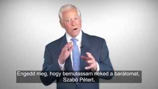 Brian Tracy Szabó Péterről [upl. by Aihsetel551]