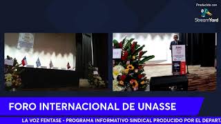 FORO INTERNACIONAL  CONFEDERACIÓN UNASSE [upl. by Inal]