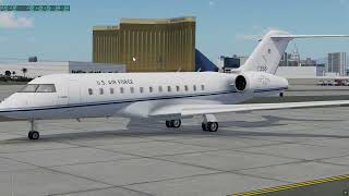 Las Vegas To Area 51 Xplane 12 [upl. by Anirb]