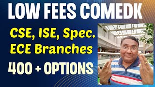 Comedk Low fees collegeLow fees Comedk colleges in BangaloreCOMEDK 2024 feeComedk colleges fees [upl. by Vashtee]