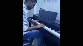 Vaaraya Vaarayo Intro  Piano short cover  Harris Jayaraj [upl. by Athalee]