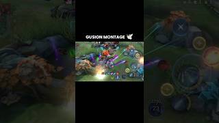 Gusion Montage ✨ mobilelegends gusionmontage [upl. by Harvie388]