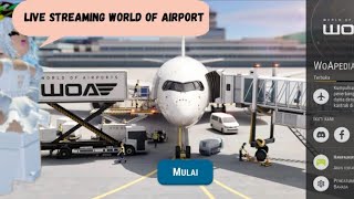 Washington airport gameplay 1  World of airport Indonesia [upl. by Oznohpla]