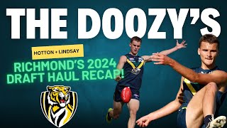 The Doozys have landed  Richmonds 2024 Draft Haul recap  Mini highlights included [upl. by Anirehc607]