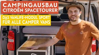 easygoinc VanlifeModul SPORT  So wird der Citroen Spacetourer zum Campervan [upl. by Okomom514]