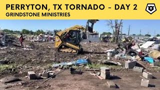 Perryton TX Tornadoes  Day 2  Grindstone Ministries [upl. by Fidole]