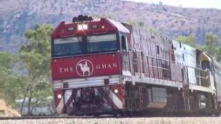 Australia Southen Rail The Ghan [upl. by Modestia]