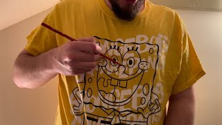 Shirt Design Tracing With Chopsticks  ASMR [upl. by Dnar152]