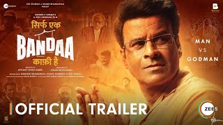 Sirf Ek Bandaa Kaafi Hai  Official Trailer  Manoj B  A ZEE5 Original Film  Premieres 23 May 2023 [upl. by Wolpert]