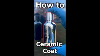 How to Ceramic Coat your Car at Home DIY [upl. by Ainorev]