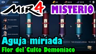 MIR4 Misterio 25  Aguja miríada  Flor del Culto Demoniaco [upl. by Dej]