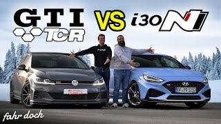 Knallbüchsen bis 40000€  VW GOLF GTI TCR vs Hyundai i30N Performance  ALT vs NEU [upl. by Lotsyrc851]