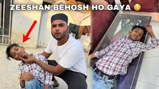 Zeeshan Behosh Ho Gaya 😳 What Happened ⁉️ [upl. by Ordnasela]