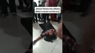 Jesus tocou na coluna milagres jesus evangelho [upl. by Esoryram]