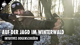 BOGENSCHIEßEN bei 5 Grad im WINTERWALD 🥶 GearCheck 2024 amp 3D Bogenparcour [upl. by Leahcimnaj44]