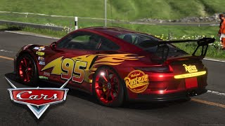 ⚡️Lightning McQueen is training for Piston Cup 🏆 in Gran Turismo 7 [upl. by Aicelf]