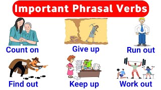 10 important phrasal verbs  Phrasal verbs  phrasal verbs with sentence  listen and learn [upl. by Ntsuj106]