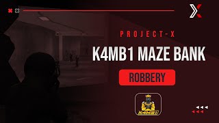 Project X K4MB1 Maze Bank Robbery  QB  QBOX  ESX  Custom [upl. by Jarl]