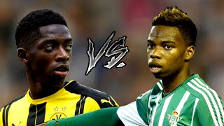 Charly Musonda Jr Vs Ousmane Dembele  The Next Superstars  Skills amp Goals 2016 HD [upl. by Ehcadroj778]