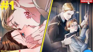 He’s Dangerously OBSESSED With His Maid🥵Manhwa recap [upl. by Ardene17]