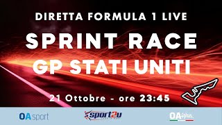 Diretta Formula 1  Sprint Race GP degli Stati Uniti 🏎 il 21 ottobre 2023 [upl. by Croner]