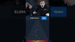 Big plinko win🤑😱betting casino bigwin plinko onlinegaming [upl. by Zabrine]