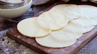 MASA para EMPANADAS Caseras  Cómo hacer Hojaldre rápido  CUKit [upl. by Anirbes]