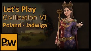 Civilization VI Lets Play  Deity  Modded  Jadwiga Poland  Part 4 [upl. by Giacomo614]